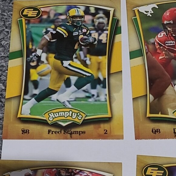 Humpty's Family Restaurant 35th Anniversary CFL Football Cards Lot Of 9 2012 HTF - Picture 3 of 12